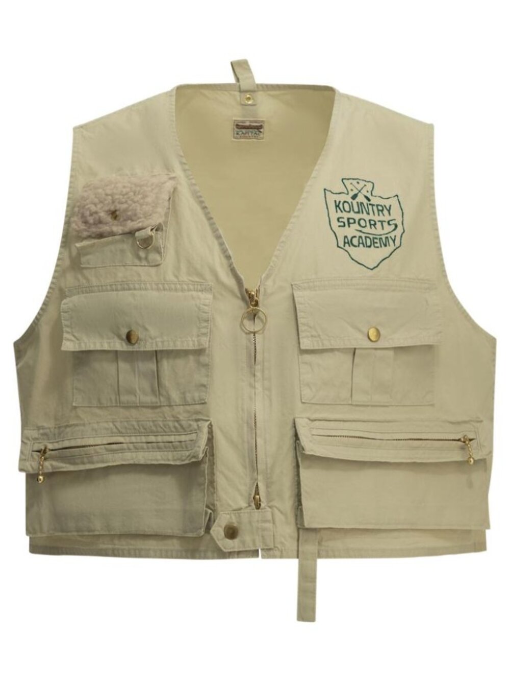 Kapital Fishing Vest Sleeveless Jacket Tag Size 3 Men